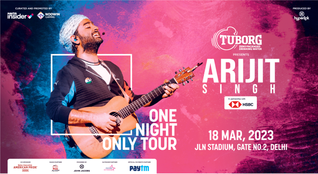Arjit Singh's Live Music Show in Delhi